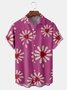 Pitaya Art Heart Chest Pocket Short Sleeve Funky Shirt
