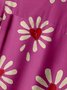 Pitaya Art Heart Chest Pocket Short Sleeve Funky Shirt