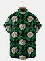 Funky Daisy Chest Pocket Short Sleeve Hawaiian Shirt