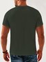 Outdoor Sports Neck Casual T-Shirt