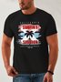 Cotton Coconut Tree Crew Neck Relaxed T-Shirt