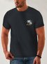 Shark Crew Neck Casual T-Shirt