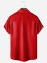 Canada Day Chest Pocket Short Sleeve Bowling Shirt