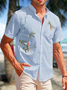 Hawaiian Parrots Chest Pocket Short Sleeve Resort Shirt