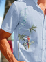 Hawaiian Parrots Chest Pocket Short Sleeve Resort Shirt