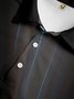 Ombre Abstract Stripe Button Short Sleeve Polo Shirt