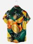 Refreshing Fruit Chest Pocket Short Sleeve Hawaiian Shirt