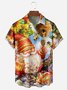 Gnome Chest Pocket Short Sleeve Casual Shirt