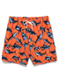 Shark Drawstring Beach Shorts