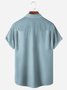 Seahorse Chest Pocket Short Sleeve Bowling Shirt