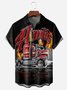 American Truck Chest Pocket Short Sleeve Casual Shirt
