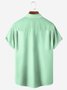 Floral Chest Pocket Short Sleeve Bowling Shirt