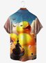 Rubber Duck Chest Pocket Short Sleeve Casual Shirt