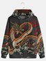 Japanese Dragon Hoodie Sweatshirt