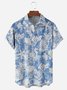 Ocean Life Chest Pocket Short Sleeve Hawaiian Shirt