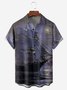 Sailboat Chest Pocket Short Sleeve Shirt