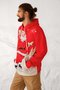 Men's Christmas Graphic Print Hoodie
