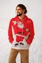 Men's Christmas Graphic Print Hoodie