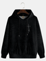 Faith Text Letter Casual Hoodie