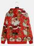 Santa Claus Casual Hoodie