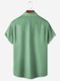 Abstract Chest Pocket Short Sleeve Hawaiian Shirt