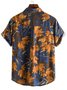 Men's Leaves Printed Shirt