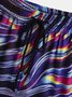 Abstract Graphic Men's Beach Shorts
