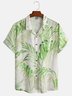 Plants Chest Pocket Short Sleeve Aloha Shirt