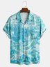 Sea Turtle Chest Pocket Short Sleeve Resort Shirt