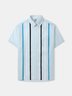 Hardaddy® Cotton Striped Bowling Shirt