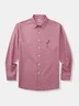 Hardaddy® Cotton Flamingo Embroidered Shirt