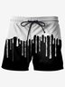 Abstract Graphic Men's Beach Shorts