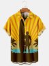Men's Printed Casual Breathable Hawaiian Short Sleeve Shirt