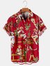 Men's Western Denim Casual Short Sleeve Hawaiian Shirt