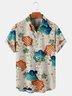 Japanese Graphic Men's Casual Short Sleeve Shirt
