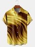 Striped Casual Summer Polyester Vacation Regular H-Line Shirt Collar Regular Size shirts for Men