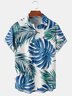 Men's Printed Casual Short Sleeve Hawaiian Shirt with Chest Pocket