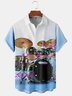 Men's Gradual Punk Hawaiian Drum Kit shirt