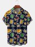 Men's Games Hawaiian Lapel Short Sleeve Shirt
