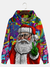 Santa Claus Hoodie Sweatshirt