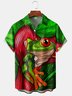 Frog Chest Pocket Short Sleeve Resort Shirt