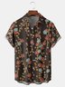 Floral Chest Pocket Short Sleeve Shirt
