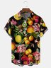 Funky Fruits Chest Pocket Short Sleeve Hawaiian Shirt