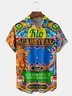 Brazil Carnival Chest Pocket Short Sleeve Shirt