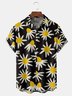 Daisy Chest Pocket Short Sleeve Hawaiian Shirt