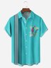Parrot Chest Pocket Short Sleeve Bowling Shirt