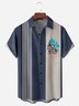 Gnomes Chest Pocket Short Sleeve Bowling Shirt