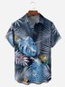 Tropical Chest Pocket Short Sleeve Hawaiian Shirt