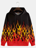 Flame Hoodie Sweatshirt
